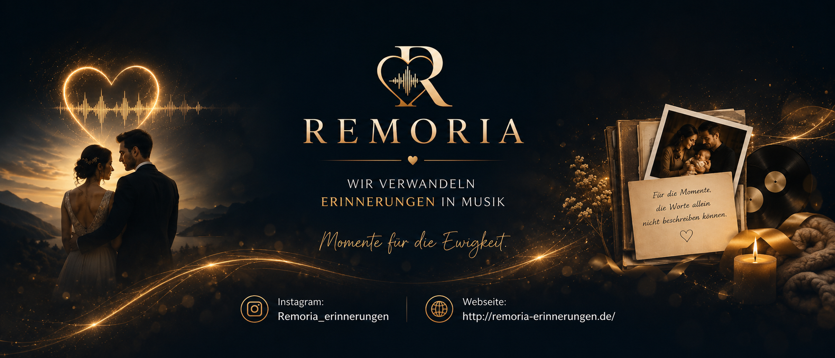 Remoria Erinnerungen – wir verwandeln Erinnerungen in Musik.